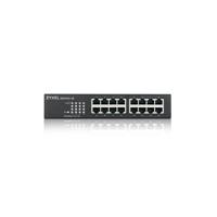 Zyxel GS1100-16 Unmanaged Gigabit Ethernet (10/100/1000) Zwart - thumbnail