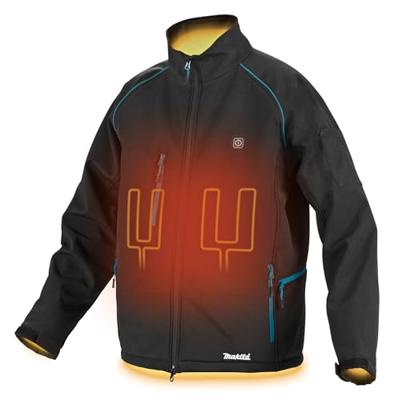 Makita Verwarmde jas M | Zonder accu&apos;s, lader, inclusief jasadapter - DCJ205ZM