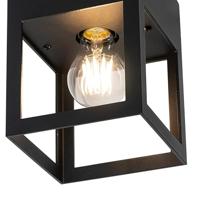 QAZQA Moderne plafondlamp zwart - Cela - thumbnail