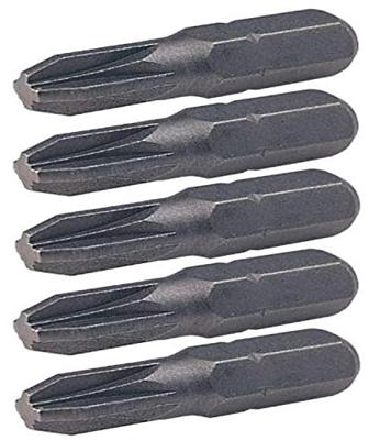 KS Tools 911.2220 9112220 Kruis-bit PZ 1 Speciaal staal Vernikkeld C 6.3 5 stuk(s)