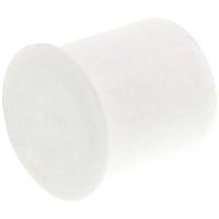 CONTA-CLIP KDS/KES-VS 17 WH Afsluitdop Polyamide 6.6 Wit 25 stuk(s) - thumbnail