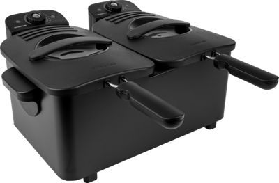 Inventum GF461B Frituurpan Zwart