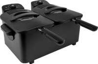 Inventum GF461B Frituurpan Zwart - thumbnail