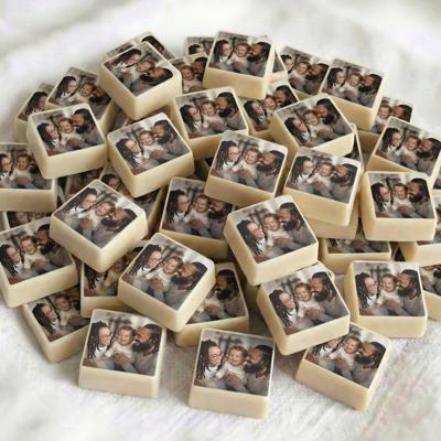 Chocolade bonbons met foto