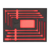 Milwaukee Vervangende Foam Inlay voor T-dopsleutel Set met Cardangewricht | 10-delig - 4932499296 - thumbnail