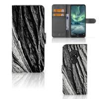Book Style Case Nokia 7.2 | Nokia 6.2 Boomschors Grijs - thumbnail