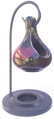 Druppelvormige Hangende Geurbrander met keramiek houder