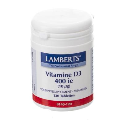 Lamberts Vitamine D3 400IE/10mcg 120 Tabletten Lamberts Vitamine D3 400IE/10mcg 120 Tabletten