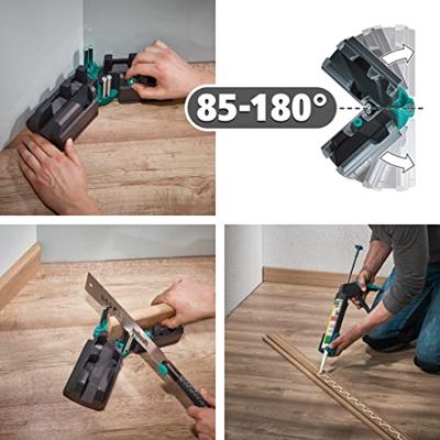 Wolfcraft gereedschapsset | voor het aanbrengen van wandplinten | 1 set - 6977000