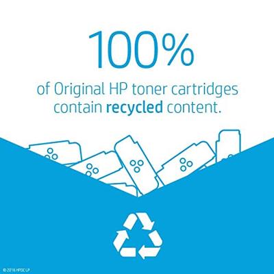 HP toner 125A, 1 400 pagina&apos;s, OEM CB542A, geel