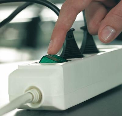 Brennenstuhl Eco-Line 3-voudige zilveren stekkerdoos met schakelaar | 1152340015 - 1152340015