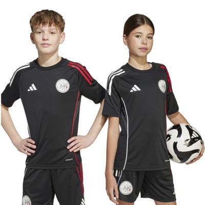 Ajax Trainingsshirt Junior 2025/2026 - Maat 128 - Kleur: Zwart | Soccerfanshop