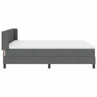 Boxspringbed met matras met matras Donkergrijs 140 x 190 cm - thumbnail