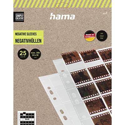 Hama Negatief-hoesjes, PP, helder, 24x36 mm, 25 st.