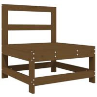 3-delige Loungeset massief grenenhout honingbruin - thumbnail