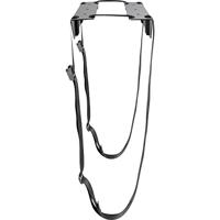 SpeaKa Professional PC-houder Onder tafel, Schroefbevestiging SP-PCH-100 SP-9330268 Zwart Belastbaar tot=10 kg - thumbnail