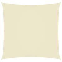 Zonnescherm vierkant 3x3 m oxford stof crmekleurig - thumbnail