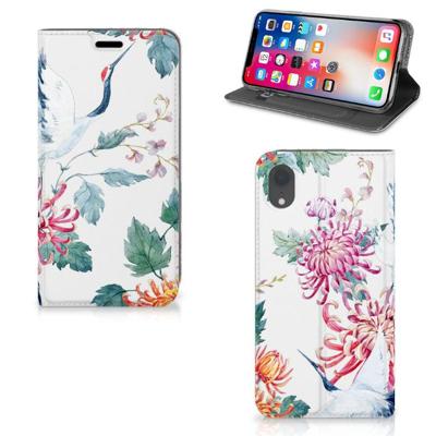 Apple iPhone Xr | Hoesje maken | Bird Flowers Apple iPhone Xr | Hoesje maken | Bird Flowers