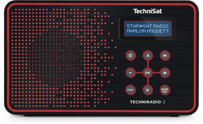 TechniSat TECHNIRADIO 2 Draagbaar Analoog & digitaal Zwart, Rood TechniSat TECHNIRADIO 2 Draagbaar Analoog & digitaal Zwart, Rood