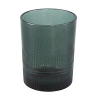 PTMD windlicht yousra s groen 12,5 cm | 4 stuks - thumbnail