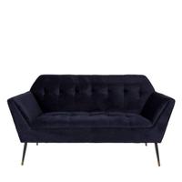 Dutchbone 2-zits Bank 'Kate', kleur Blauw - thumbnail