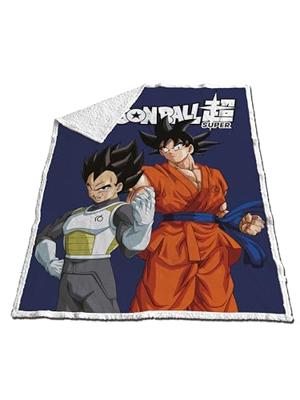 Dragon Ball Z fleece plaid 120 x 150 cm - polyester Dragon Ball Z fleece plaid 120 x 150 cm - polyester