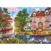 Riverside Inn Puzzel 1000 Stukjes - thumbnail