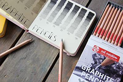 Talens art creation grafietpotloden set 12