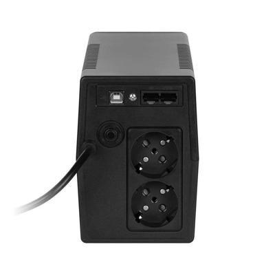 Rebel Nanopower Plus 1000 UPS | Off-line| Sinusoida| 1000VA | 600W | LCD | USB