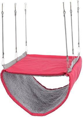 TRIXIE HANGMAT MET 2 VERDIEPINGEN RAT ASSORTI 30X22X15 CM 3 ST