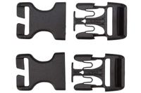 Ortlieb Reserveonderdeel heimelijke sluiting RackPack 25mm - Zwart - thumbnail