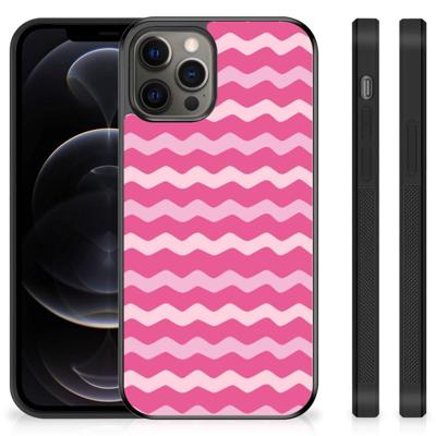 iPhone 12 Pro Max Bumper Case Waves Pink iPhone 12 Pro Max Bumper Case Waves Pink