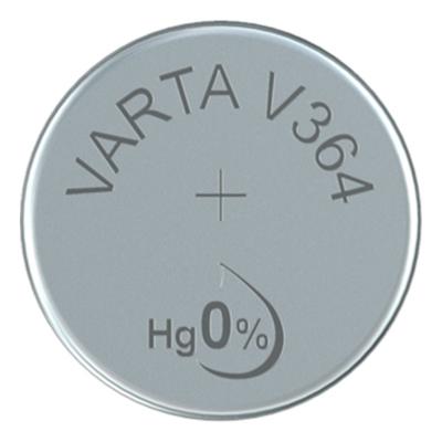 Varta Knoopcel 364 1.55 V 1 stuk(s) 17 mAh Zilveroxide SILVER Coin V364/SR60 Bli 1