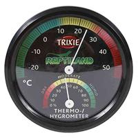 TRIXIE REPTILAND THERMOMETER / HYGROMETER ANALOOG 7,5X7,5 CM 3 ST - thumbnail