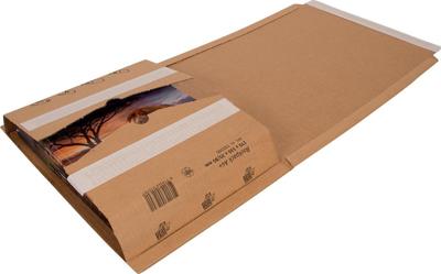 Cleverpack wikkelverpakking uit golfkarton, ft 270 x 330 x 20 / 80, pak van 10 stuks Cleverpack wikkelverpakking uit golfkarton, ft 270 x 330 x 20 / 80, pak van 10 stuks