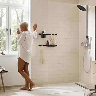 Opbergbakje HansGrohe WallStoris Mat Zwart - thumbnail