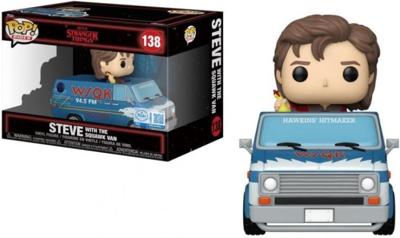 Stranger Things Funko Bitty Pop Rides Vinyl: Steve with The Squawk Van