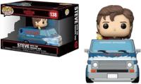 Stranger Things Funko Bitty Pop Rides Vinyl: Steve with The Squawk Van - thumbnail