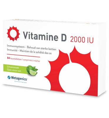Metagenics Vitamine D 2000IU 84 Tabletten