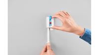 Klevende spijker tesa canvas behang 2kg wit - thumbnail