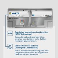 Varta Accu Silver Dynamic AGM A4 (H15) 105 Ah 605901095D852 - thumbnail