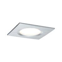 Paulmann LED-inbouwlamp voor badkamer Set van 3 stuks 18 W Aluminium (gedraaid) - thumbnail