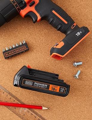 BLACK+DECKER 18V 1.5Ah Lithium Ion accu BL1518-XJ oplaadbare batterij