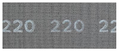 Bosch Accessoires Schuurgaas | 93X230 mm | K220 - 2609256360