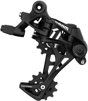 SRAM achterderailleur "apex 1" rear derailleur apex 1 11-sp steel long black