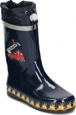 Playshoes regenlaarzen Brandweer Marineblauw-20-21 Playshoes regenlaarzen Brandweer Marineblauw-20-21