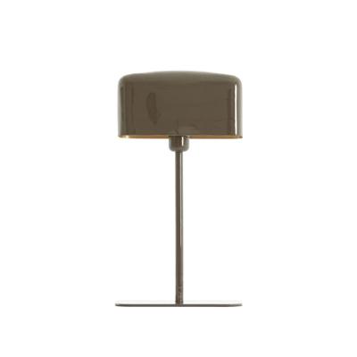 Light & Living NachtkastlampElenie 25x13cm - glans donker bruin - 1897383