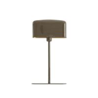 Light & Living NachtkastlampElenie 25x13cm - glans donker bruin - 1897383 - thumbnail