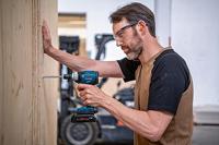 Bosch Blauw gds 18v-330 hc accu slagmoeraanzetter | 330 nm | zonder accu en lader | in l-boxx - 06019l5001 - thumbnail