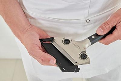 Tajima Universeel schraapstaal | lengte 300 mm lemmetbreedte 18 mm | met uitwisselbare lemmet | 1 stuk - SCRL300 SCRL300 Tajima Universeel schraapstaal | lengte 300 mm lemmetbreedte 18 mm | met uitwisselbare lemmet | 1 stuk - SCRL300 SCRL300